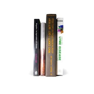 SET Of 4 LYME DISEASE BOOKS tickborne illness -Buhner, Horowitz, Douthat, Savely